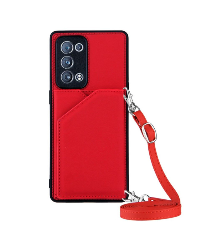 Coque Oppo Reno 6 Pro 5G AUDE Lanière multi compartiments