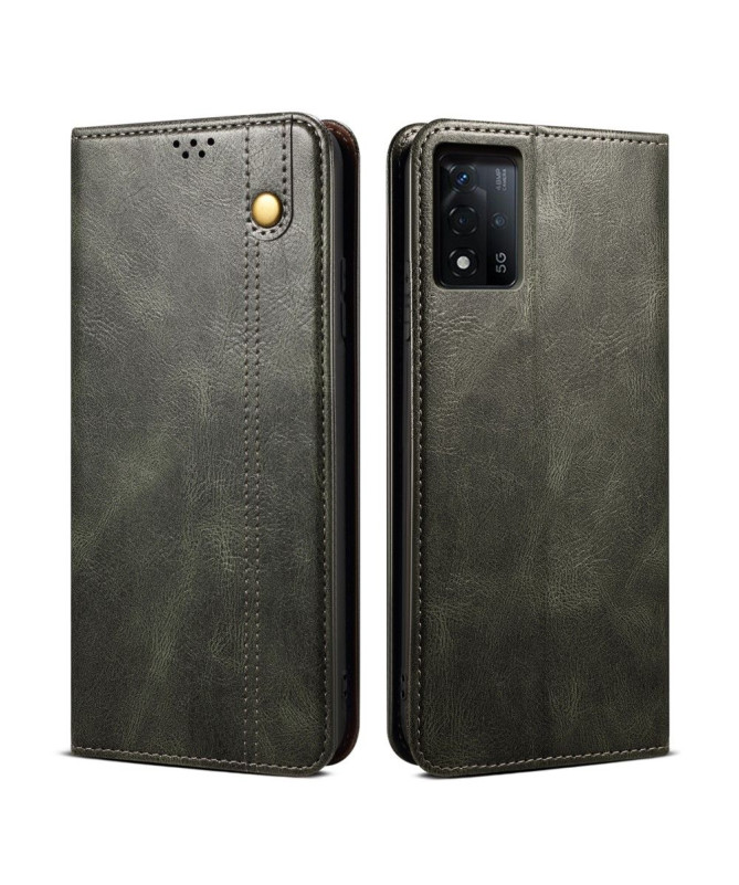 Housse Oppo A54 5G / A74 5G Ernestine coutures apparentes