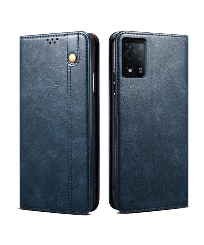 Housse Oppo A54 5G / A74 5G Ernestine coutures apparentes