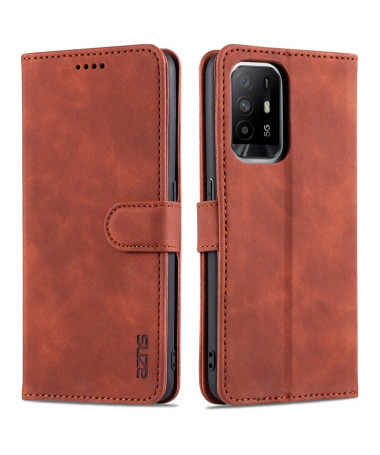 Etui à rabat Oppo A54 5G / A74 5G AZNS Porte-Cartes