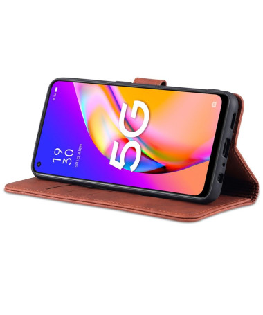 Etui à rabat Oppo A54 5G / A74 5G AZNS Porte-Cartes