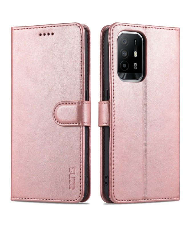 Etui à rabat Oppo A54 5G / A74 5G AZNS Porte-Cartes