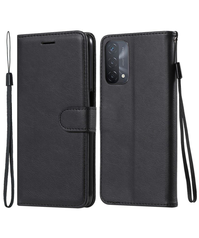 Housse Oppo A54 5G / A74 5G Sylvette à lanière