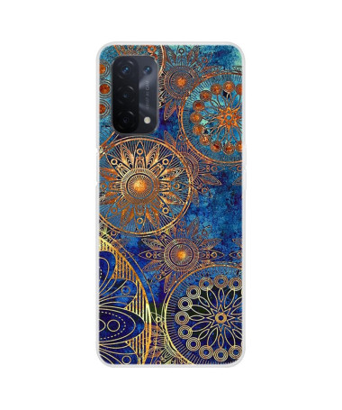 Coque Oppo A54 5G / A74 5G Mandala Ancien