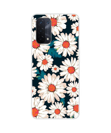 Coque Oppo A54 5G / A74 5G Marguerites