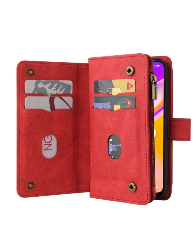 Housse portefeuille Oppo A54 5G / A74 5G à lanière