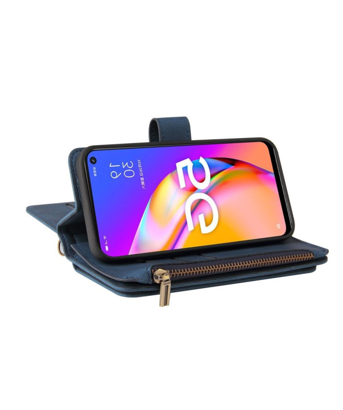 Housse portefeuille Oppo A54 5G / A74 5G à lanière