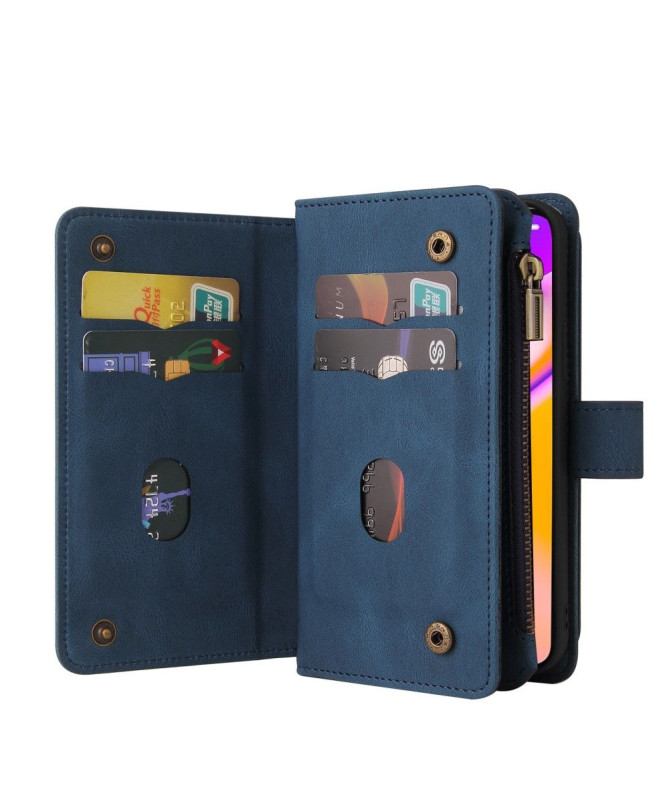 Housse portefeuille Oppo A54 5G / A74 5G à lanière