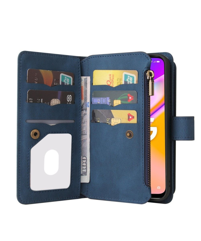 Housse portefeuille Oppo A54 5G / A74 5G à lanière