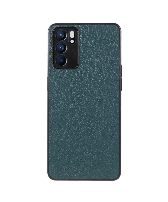 Coque Oppo Reno 6 5G cuir grainé