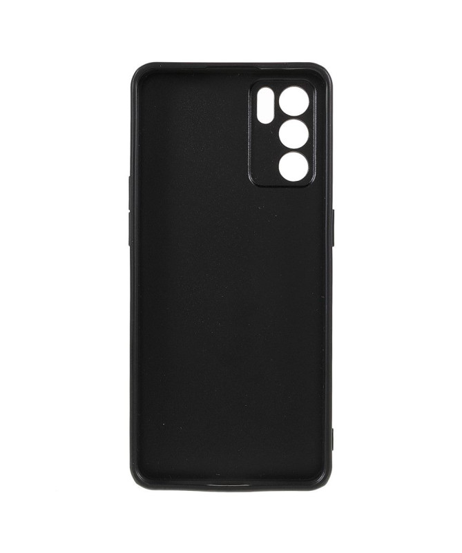 Coque Oppo Reno 6 5G cuir grainé