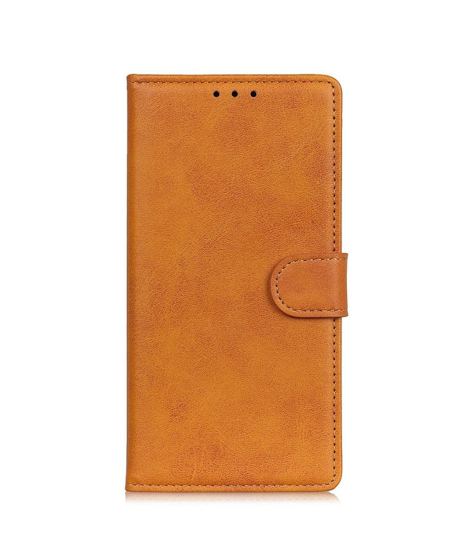 Housse Oppo A74 4G Marius effet cuir mat