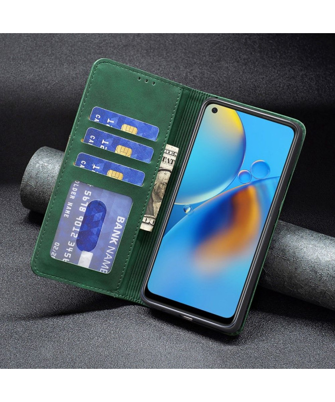 Housse Oppo A74 4G BINFEN COLOR flip simili cuir