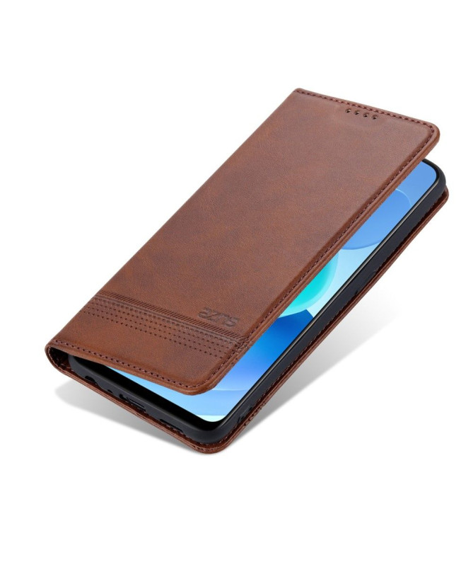 Étui Oppo A74 4G portefeuille AZNS simili cuir
