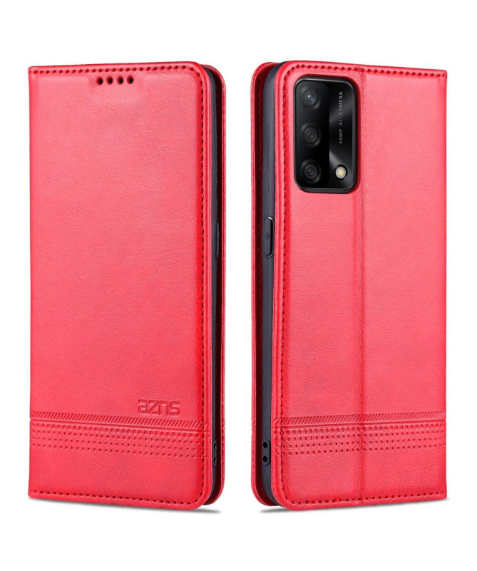 Étui Oppo A74 4G portefeuille AZNS simili cuir