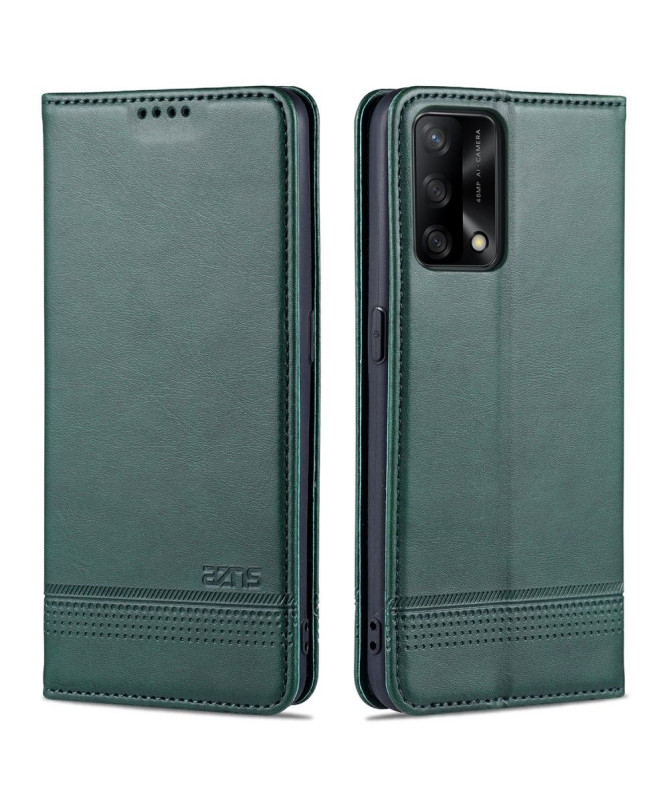Étui Oppo A74 4G portefeuille AZNS simili cuir