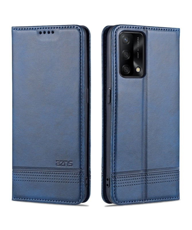 Étui Oppo A74 4G portefeuille AZNS simili cuir