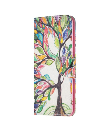 Housse Oppo A74 4G dessin arbre