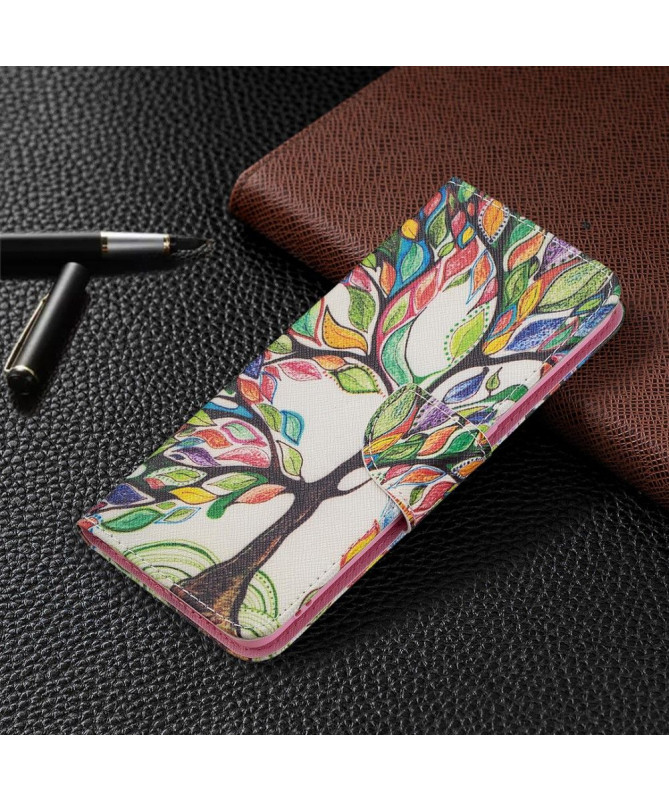 Housse Oppo A74 4G dessin arbre