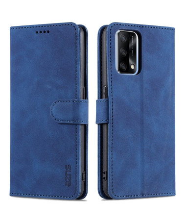 Etui à rabat Oppo A74 4G AZNS Porte-Cartes