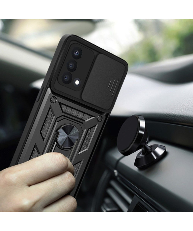 Coque Oppo A74 4G Camera Slide Fonction Support