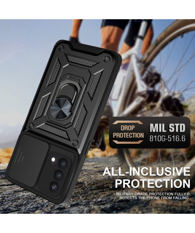 Coque Oppo A74 4G Camera Slide Fonction Support