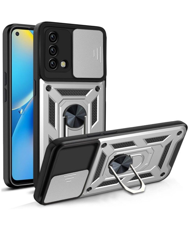 Coque Oppo A74 4G Camera Slide Fonction Support