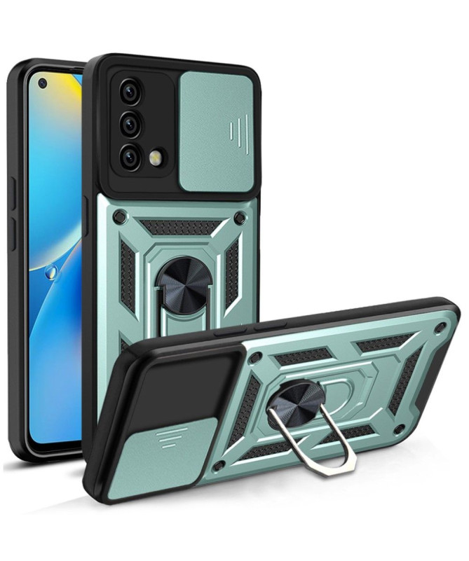 Coque Oppo A74 4G Camera Slide Fonction Support
