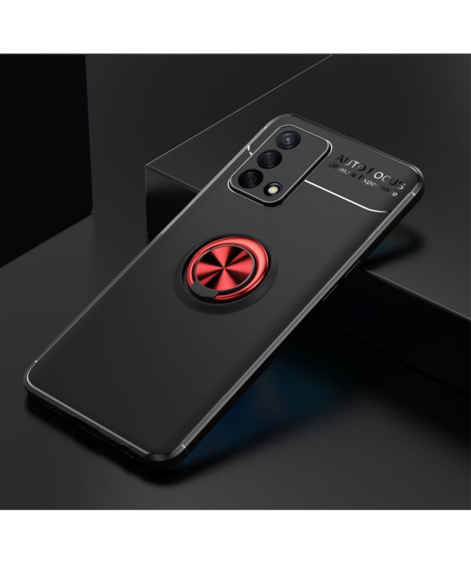 Coque Oppo A74 4G silicone avec support rotatif