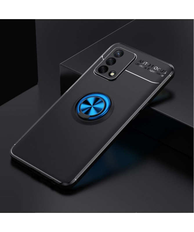 Coque Oppo A74 4G silicone avec support rotatif