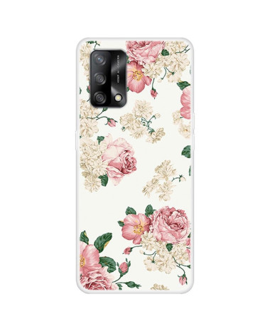 Coque Oppo A74 4G Fleurs