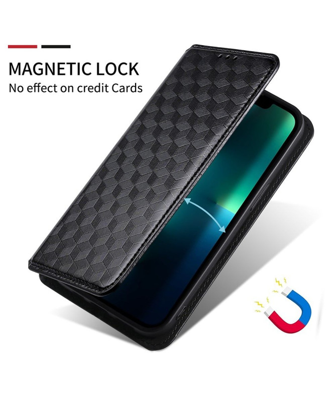 Housse Oppo Reno 4 Z 5G flip cover design géométrie