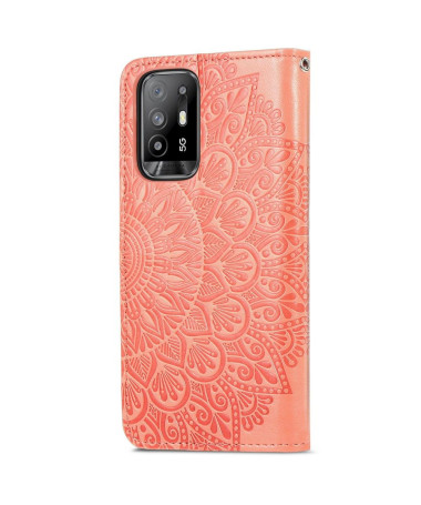 Housse Oppo A94 5G Mandala Leaf