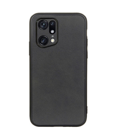 Coque Oppo Find X5 Pro Jazz simili cuir vintage