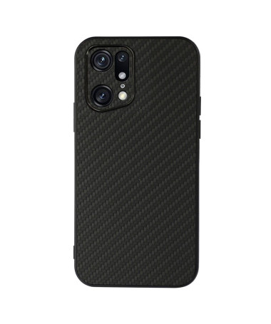 Coque Oppo Find X5 Pro Style Fibre de Carbone