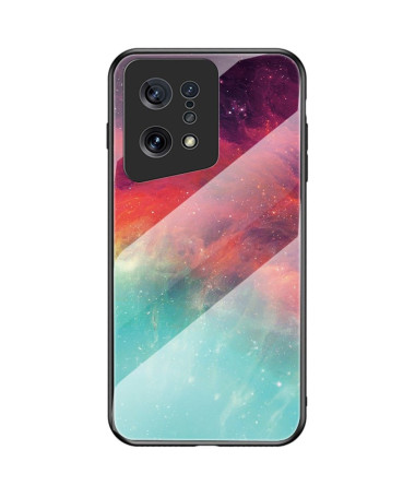 Coque Oppo Find X5 Nébuleuse dos en verre