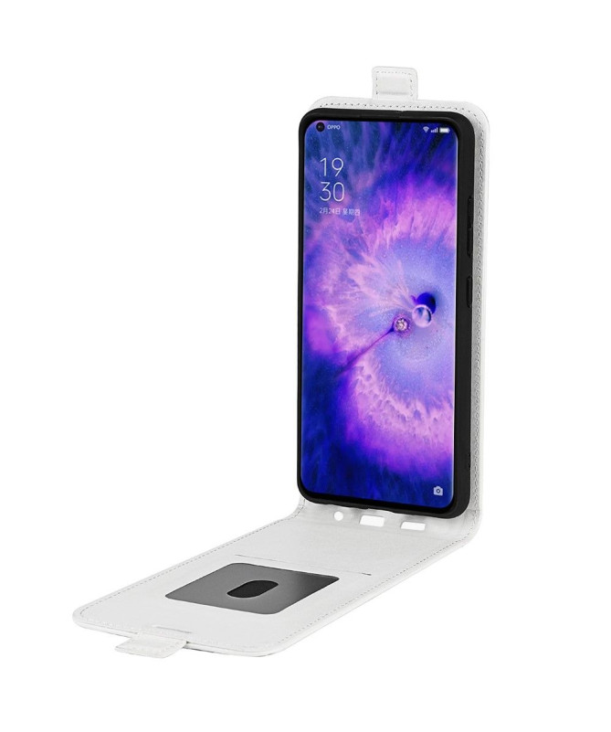 Housse Oppo Find X5 simili cuir avec rabat verticale