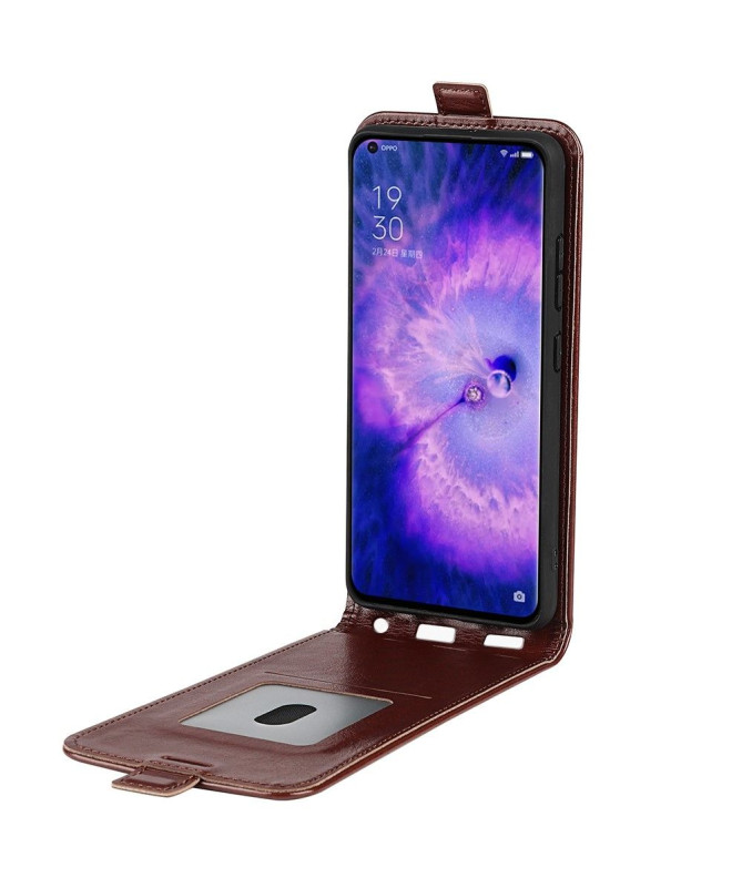 Housse Oppo Find X5 simili cuir avec rabat verticale