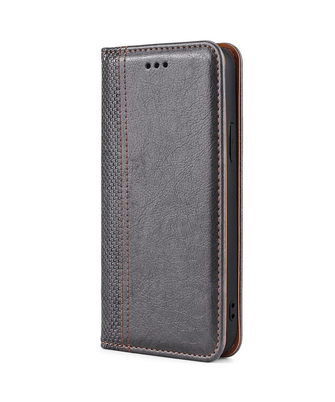 Housse Oppo Find X5 Lite Flip folio coutures