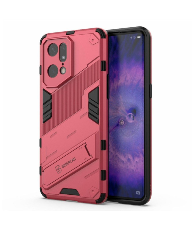Coque Oppo Find X5 Pro Hybride avec Fonction Support
