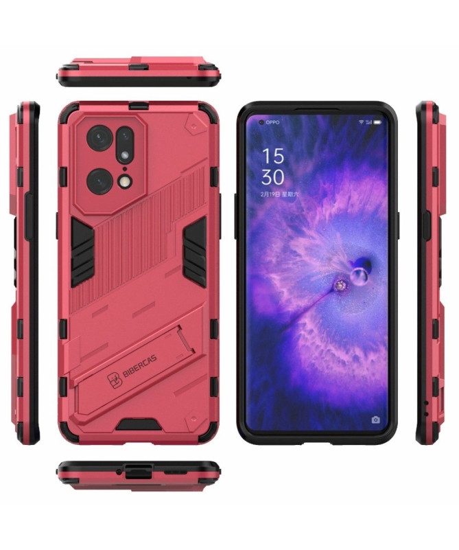 Coque Oppo Find X5 Pro Hybride avec Fonction Support