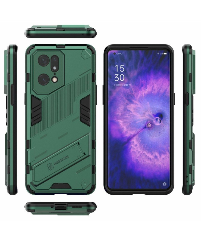 Coque Oppo Find X5 Pro Hybride avec Fonction Support