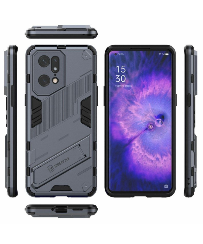 Coque Oppo Find X5 Pro Hybride avec Fonction Support