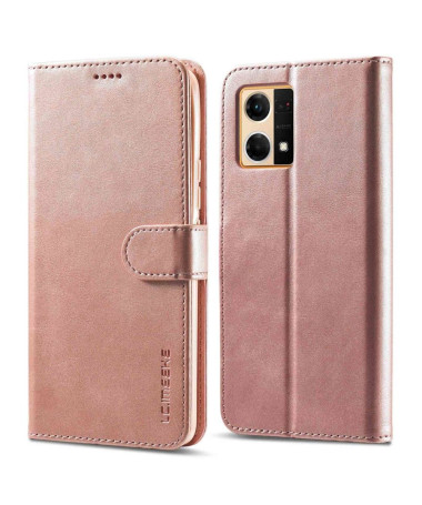 Housse Oppo Reno 7 Effet Cuir LC.IMEEKE