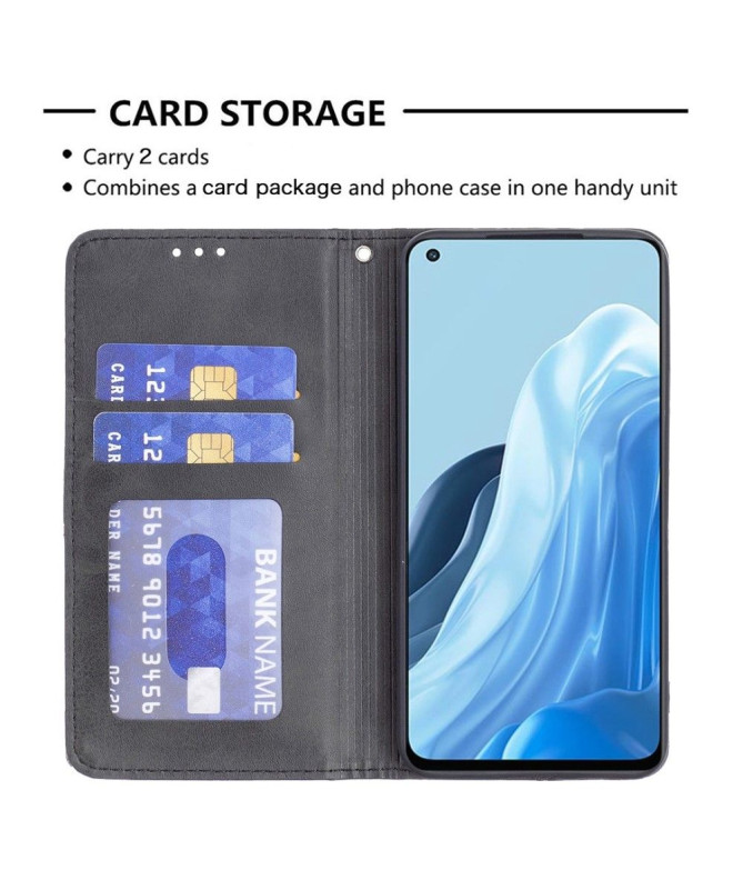 Housse Oppo Reno 7 BINFEN Style Cuir Series-1