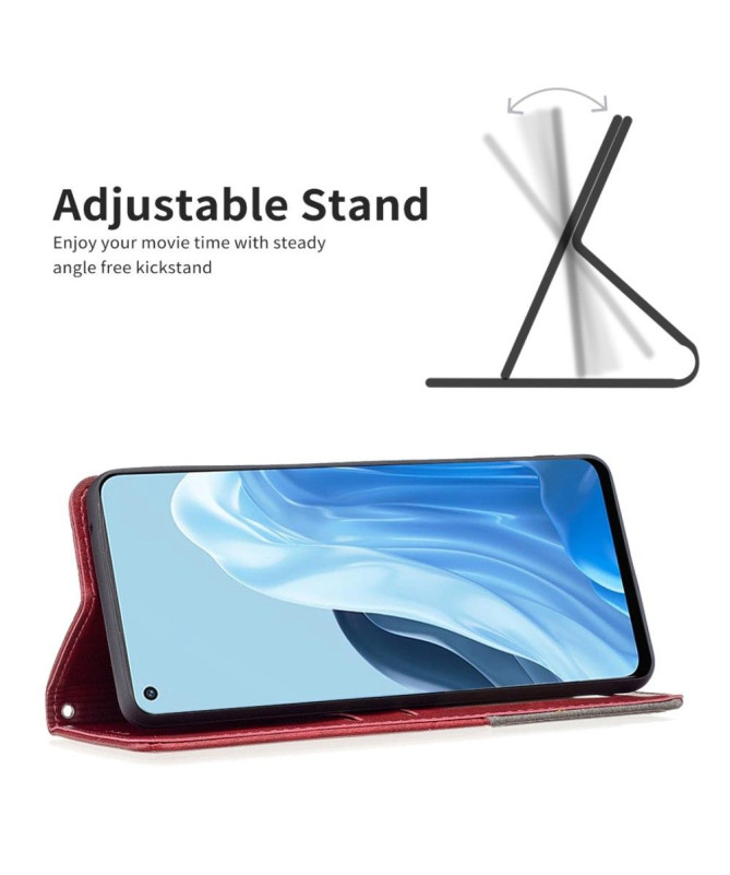 Housse Oppo Reno 7 BINFEN Style Cuir Series-1