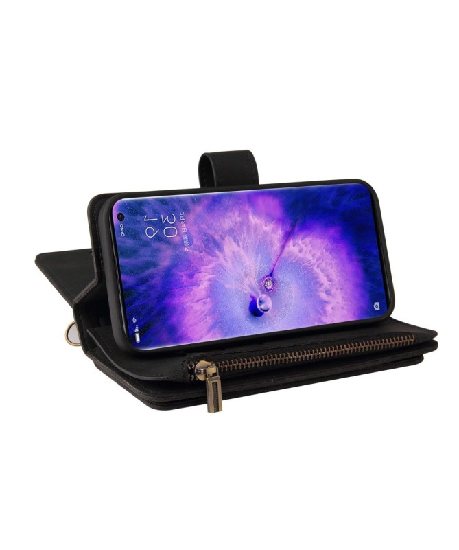 Housse portefeuille Oppo Find X5 Pro à lanière