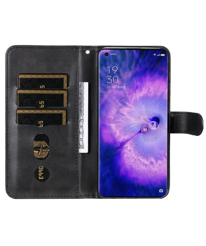 Housse Oppo Find X5 Pro Éléna Portefeuille