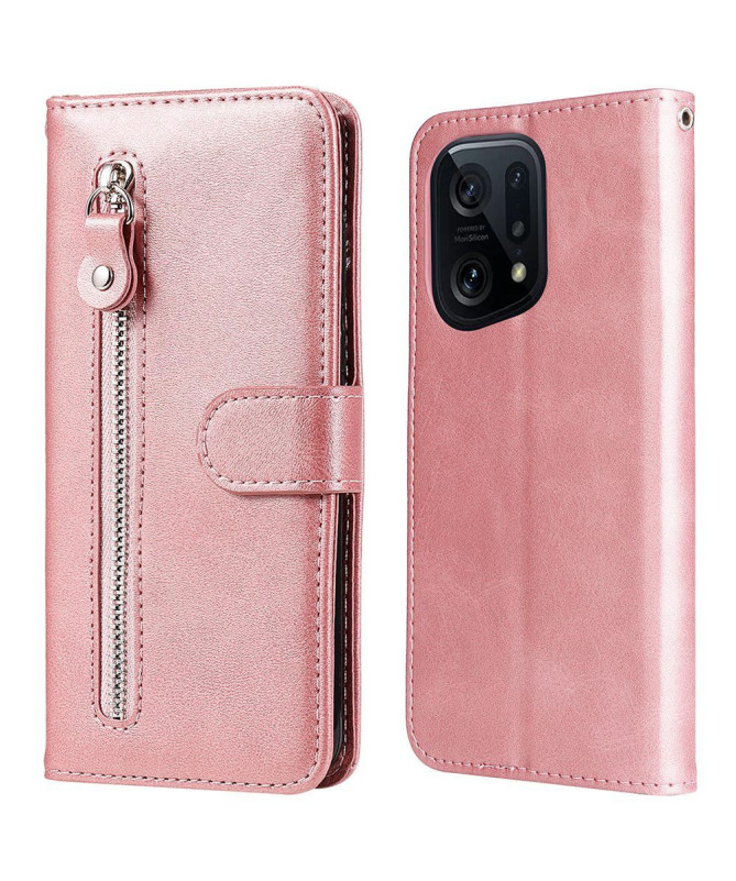Housse Oppo Find X5 Pro Éléna Portefeuille