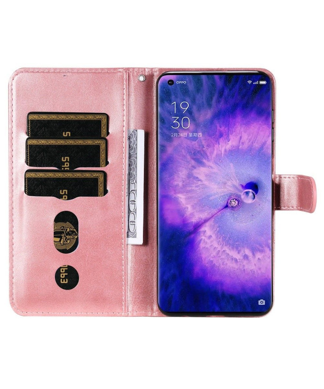 Housse Oppo Find X5 Pro Éléna Portefeuille